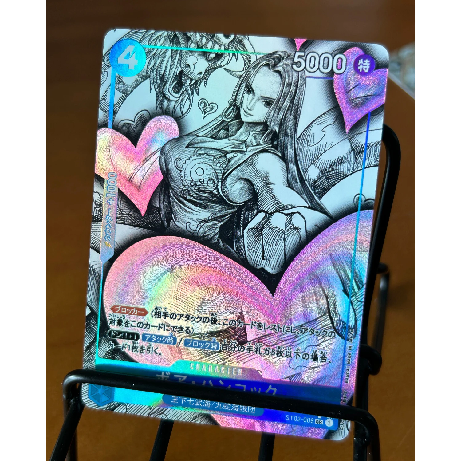 9Pcs/set Diy Self Made 2nd edition One Piece OPCG Luffy Hancock Hand Drawn Collection Card Coarse Flash Classic Anime Cards