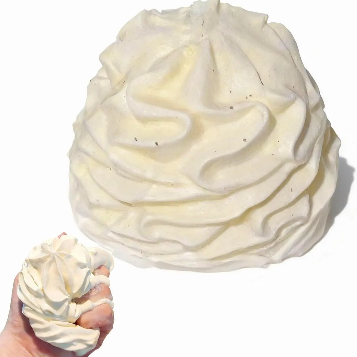 Slow Rising Squishy Toys Super Soft Handmade Silicone Cream Roll Cake ASMR Squeeze Fidget Toy Stress Relief for Kids Adults Gift