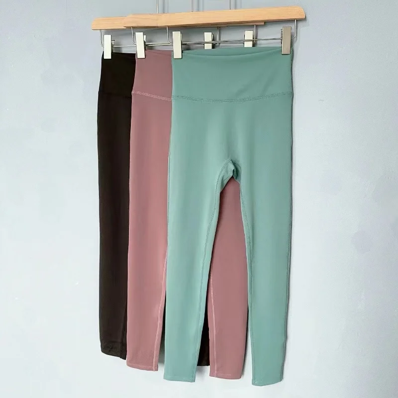 

Элитные женские брюки для йоги и активного отдыха: быстросохнущие, дышащие, утягивающие, с высокой талией, длина 7/8