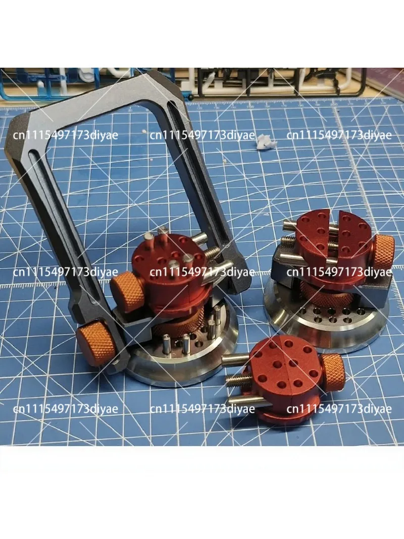 Miniature Metal U-Handle Bench Vise with Base DIY Model Making Tool Kit