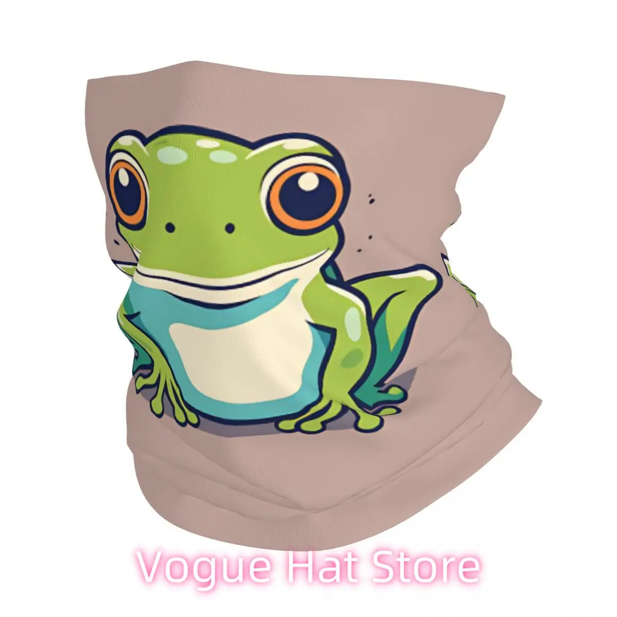 

Повязка на голову в виде лягушки, велосипедный шарф-труба, бандана, гетры, всесезонные, унисекс