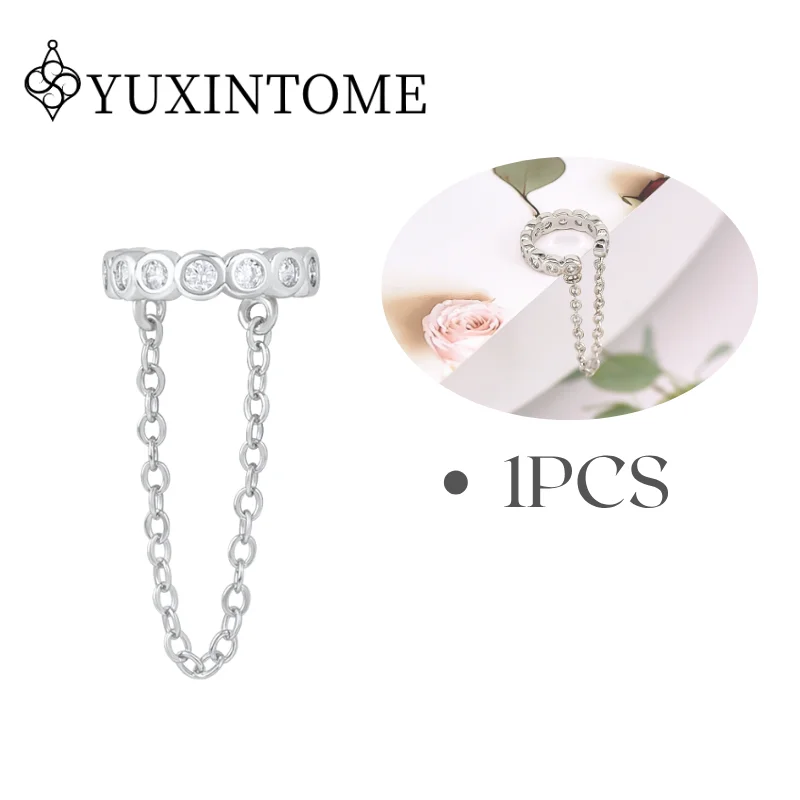 1PCS Punk Style 18/24K Silver-plated Ear Clip Cartilage Non Perforated Trendy Earrings For Men and Women Fashion Jewelry Gifts