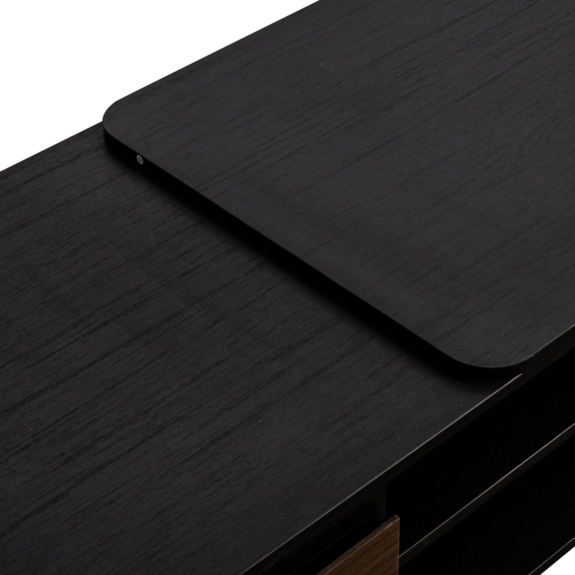 Extendable Wood Coffee Table - Rectangular w/2 Drawers & Adjustable Length for Living Room