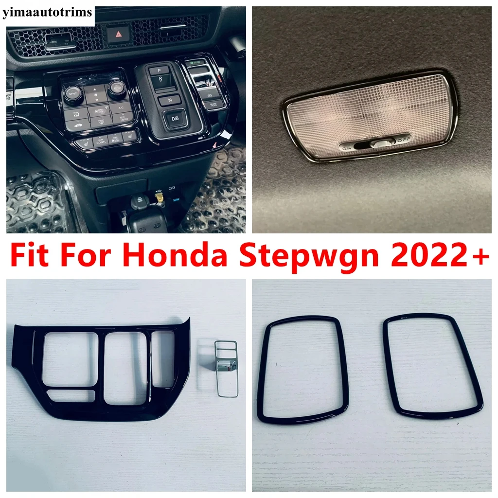 

Central Control Gear Shift Multimedia Panel / Roof Reading Lights Lamps Cover Trim Accessories For Honda Stepwgn 2022 2023 2024