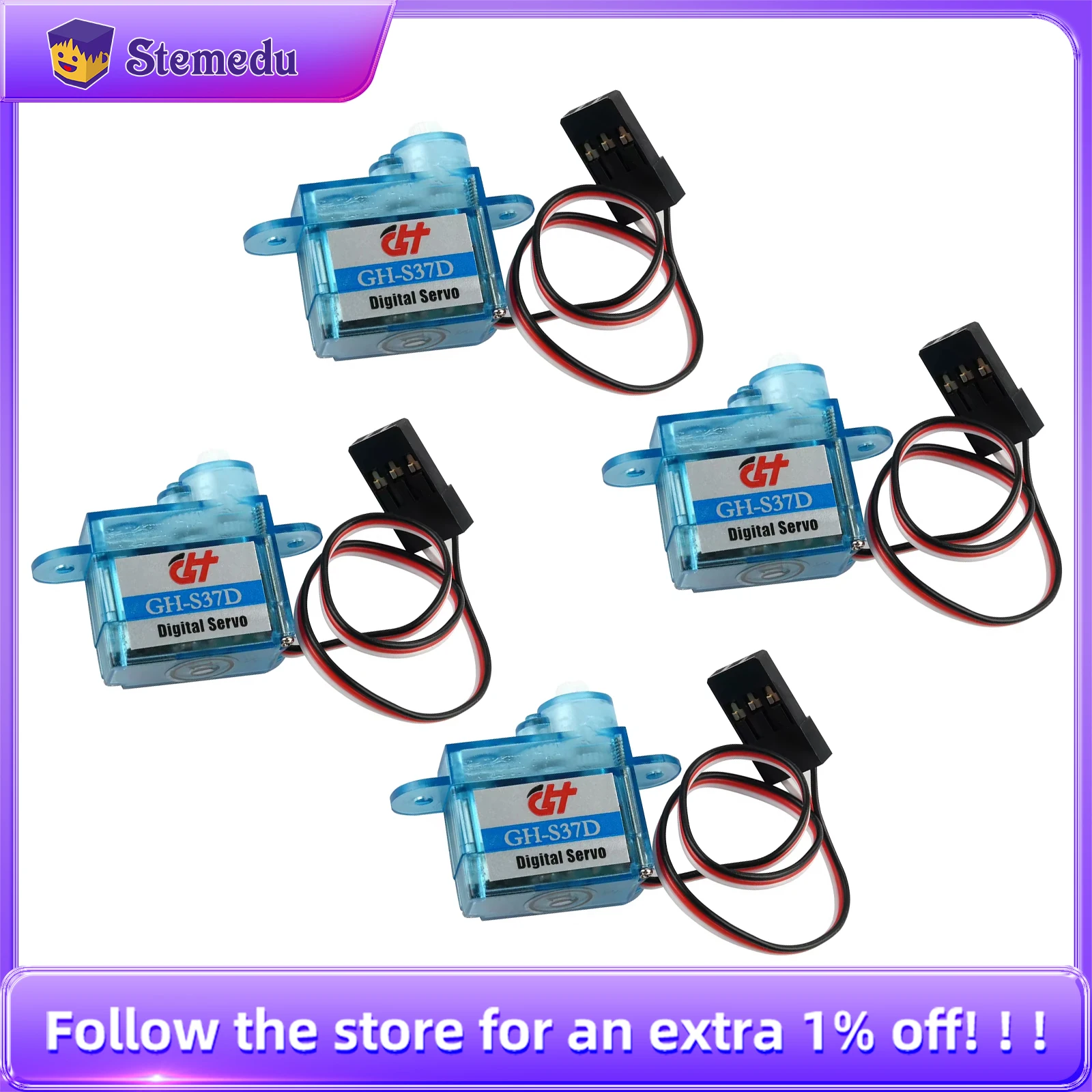 1/2/4 Pcs GH-S37D M…