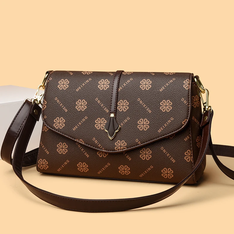 

Luxury Handbags Women Bags Designer Crossbody Bags for Women High Quality Soft Print Leather Shoulder Hand Bag Sac A Main New