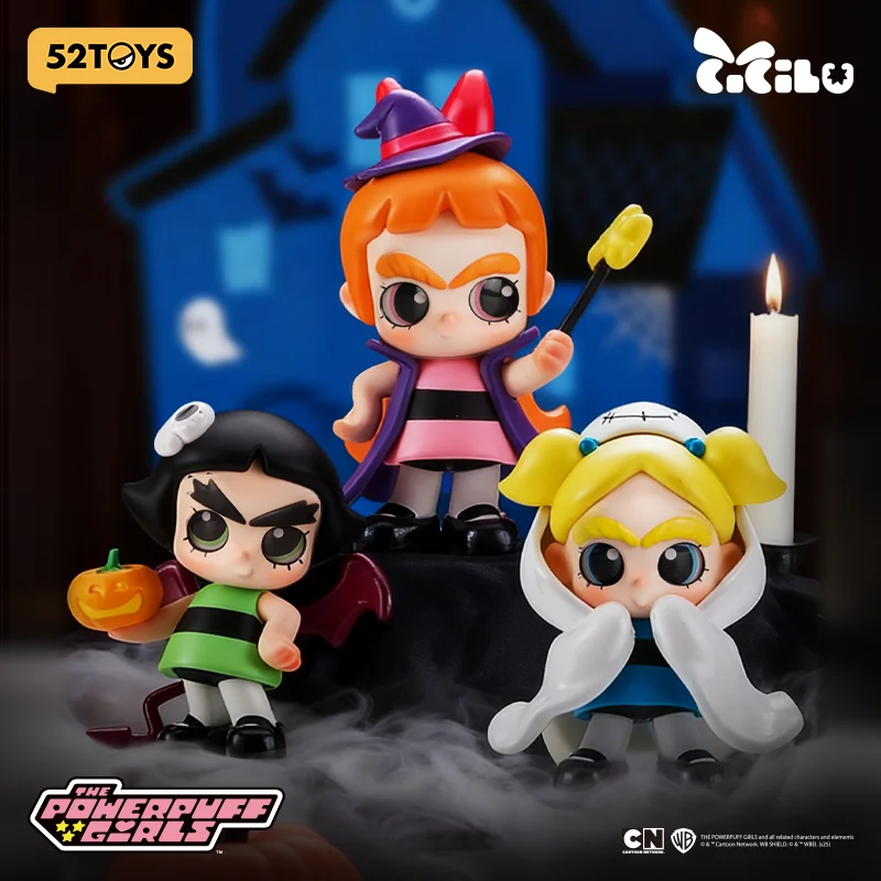 

52TOYS CiCiLu×The Powerpuff Girls Figure, cute anime Figure