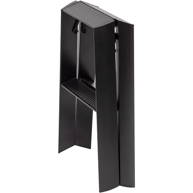 Ladders Lucano Step Stool, 2-step Black，home.