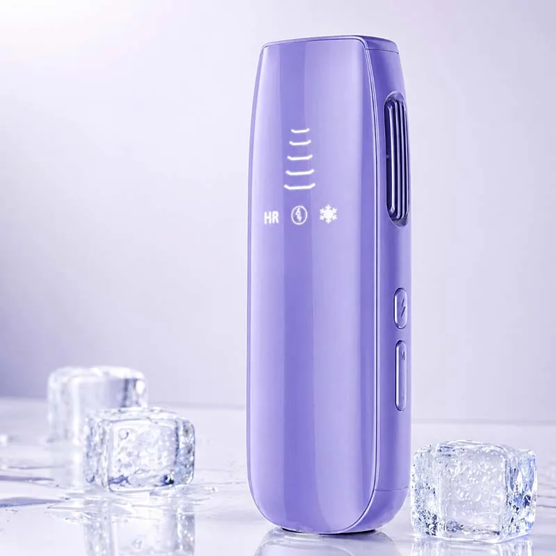 Painless Home IPL Hair Removal Device Sapphire Ice Cooling System Large Flash Body Hair Remover Beauty Tool