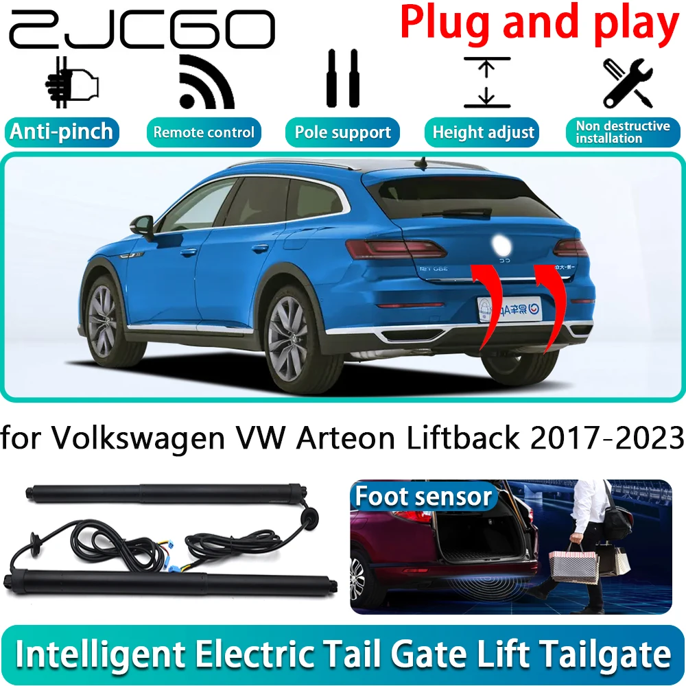 

for Volkswagen VW Arteon Liftback 2017-2023 Electric Powered Tailgate Power Liftgate Automatic Tailgate System With Foot Sensor