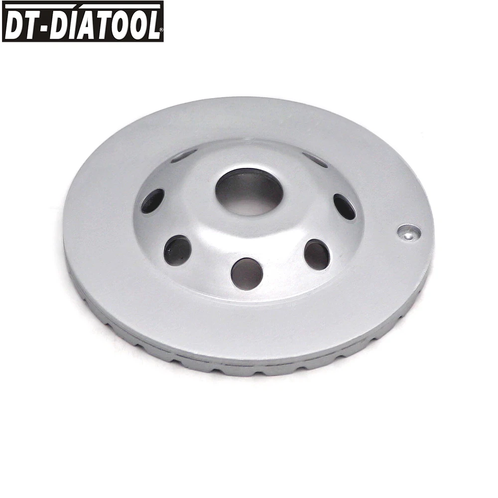 DT-DIATOOL-Diamond Cup Grinding Wheel Discs for Concrete Brick Hard Stone, Segmented Turbo Row Disc, 125mm, 5in, 1PC