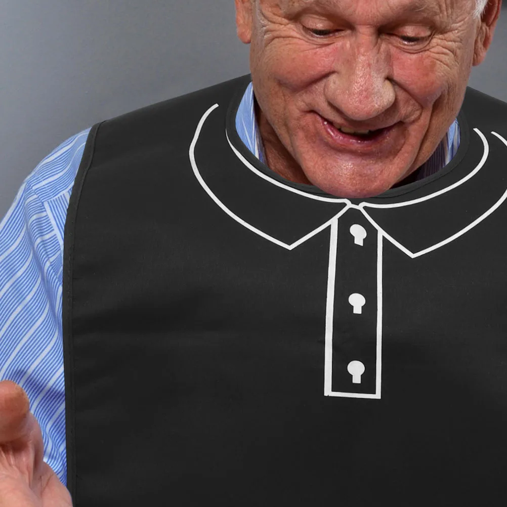 

3pcs Adult Bibs For Elderly Waterproof Dining Clothing Protector Reusable Washable Mealtime Apron Senior Eating Bib Disable