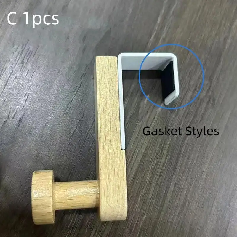 1/6Pcs Kitchen Bathroom Storage Hooks Door Hooks Home Storage Hanger Hook For Towels Clothes Coats Keys Cabinet Hook