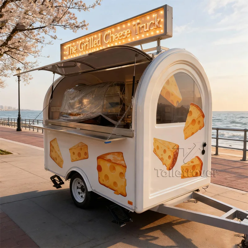 

New Design Outdoor Pizza Doner Kebab Burger Tacos Fried Chicken Food Truck Supplies and Equipment Concession Food Trailer