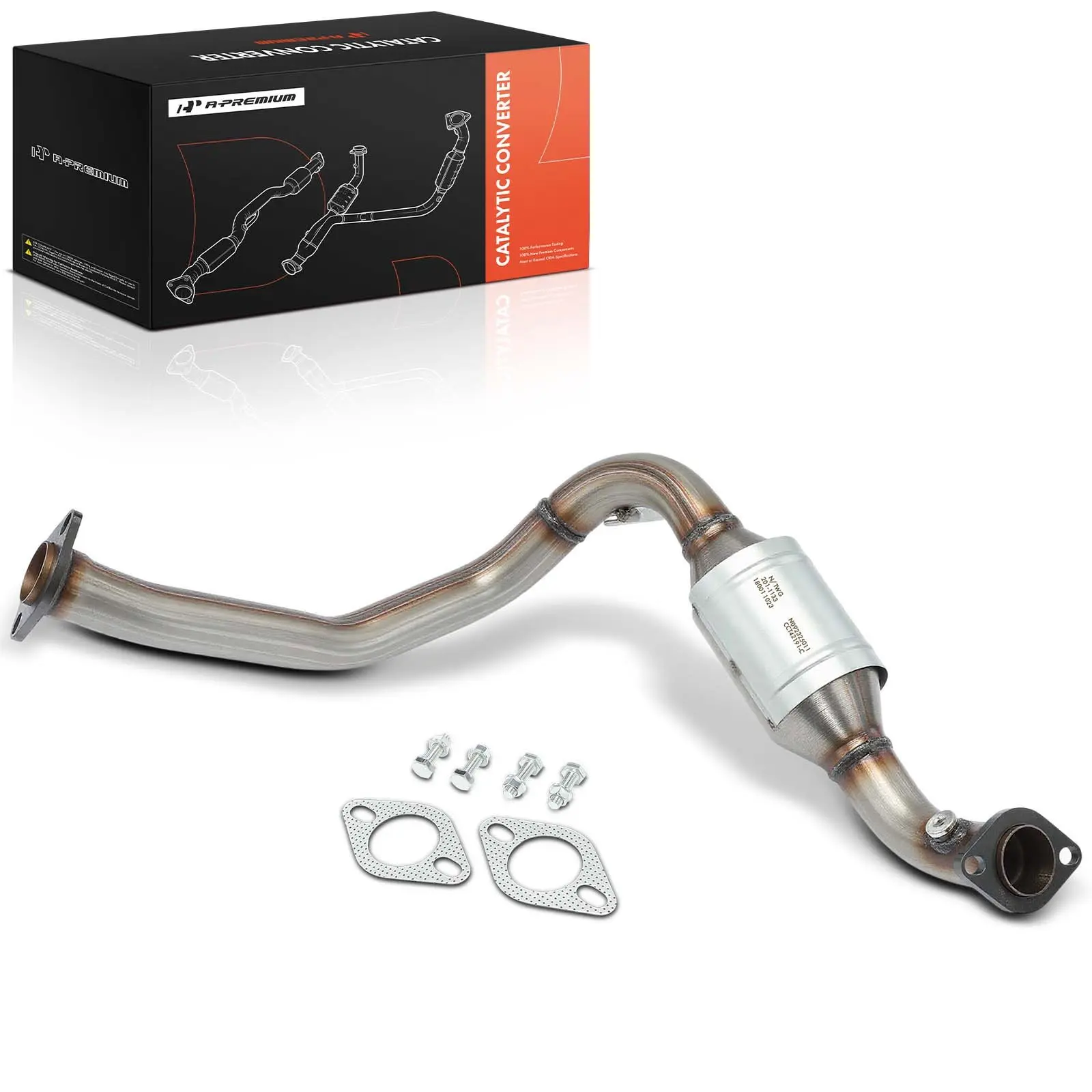A-Premium Rear Left Catalytic Converter for Toyota 4Runner 2003-2012 FJ Cruiser 2007-2012