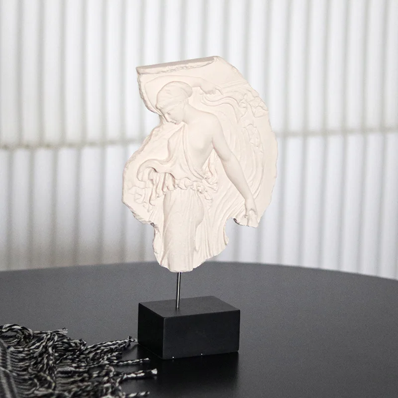 French Vintage Decor, Bas-Relief Venus Sculpture, Wall Art Plaque, Artistic Home Decor & Housewarming Gift Idea