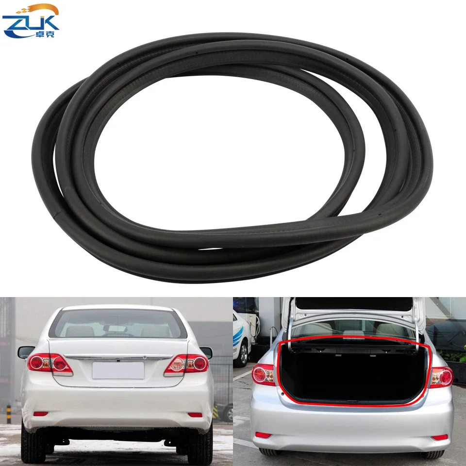 

ZUK Rear Door Weatherstrip Tailgate Rubber Seal Tail Trunk Sealing Strip For TOYOTA COROLLA E15 2010 2011 2012 2013 64461-02120