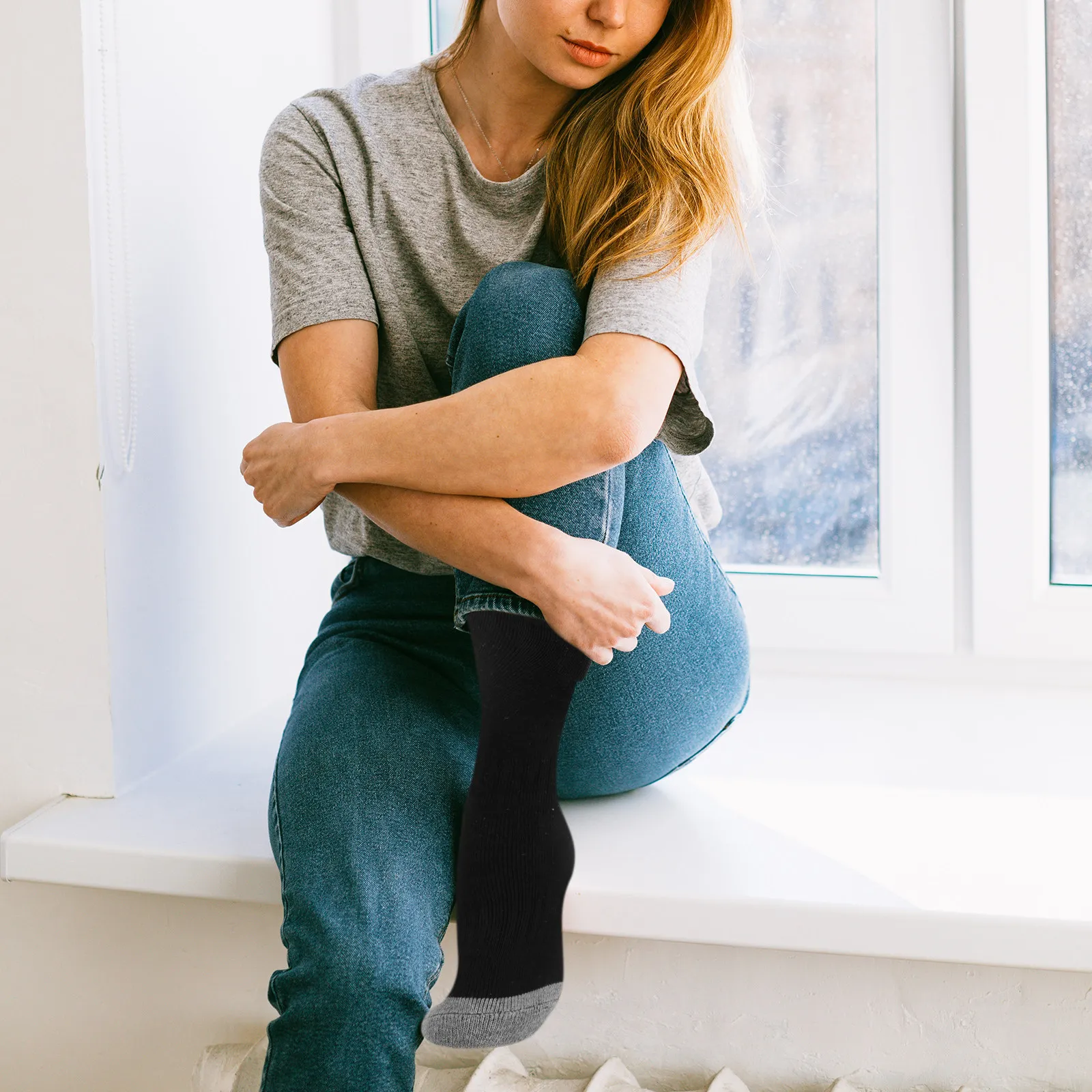 

1 комплект термосоков с подогревом, USB-грелки для ног, из премиальных материалов, теплые, для активного отдыха, зимние, лыжные, дышащие, комфортные