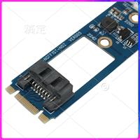 AP-M.2 NGFF SATA To 7 Pin SATA3 Card 7Pin SATA3.0 SSD Adapter Converter Card For NGFF 2242 2260 2280 SSD