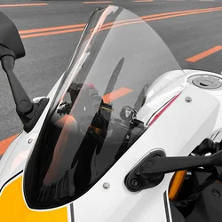 Motorcycle Sports Windshield Windscreen Wind Deflector For Yamaha YZF R3 R25 19 2020 2021 2022 YZF-R3 Screen Double Bubble Smoke