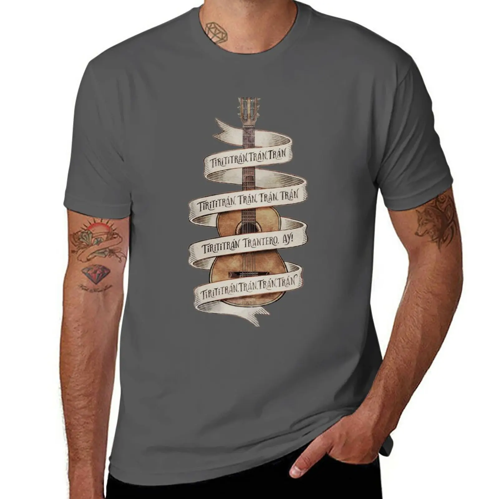 

New Flamenco Guitar Tirititran T-Shirt plus size t shirts cute tops black t shirts mens champion t shirts