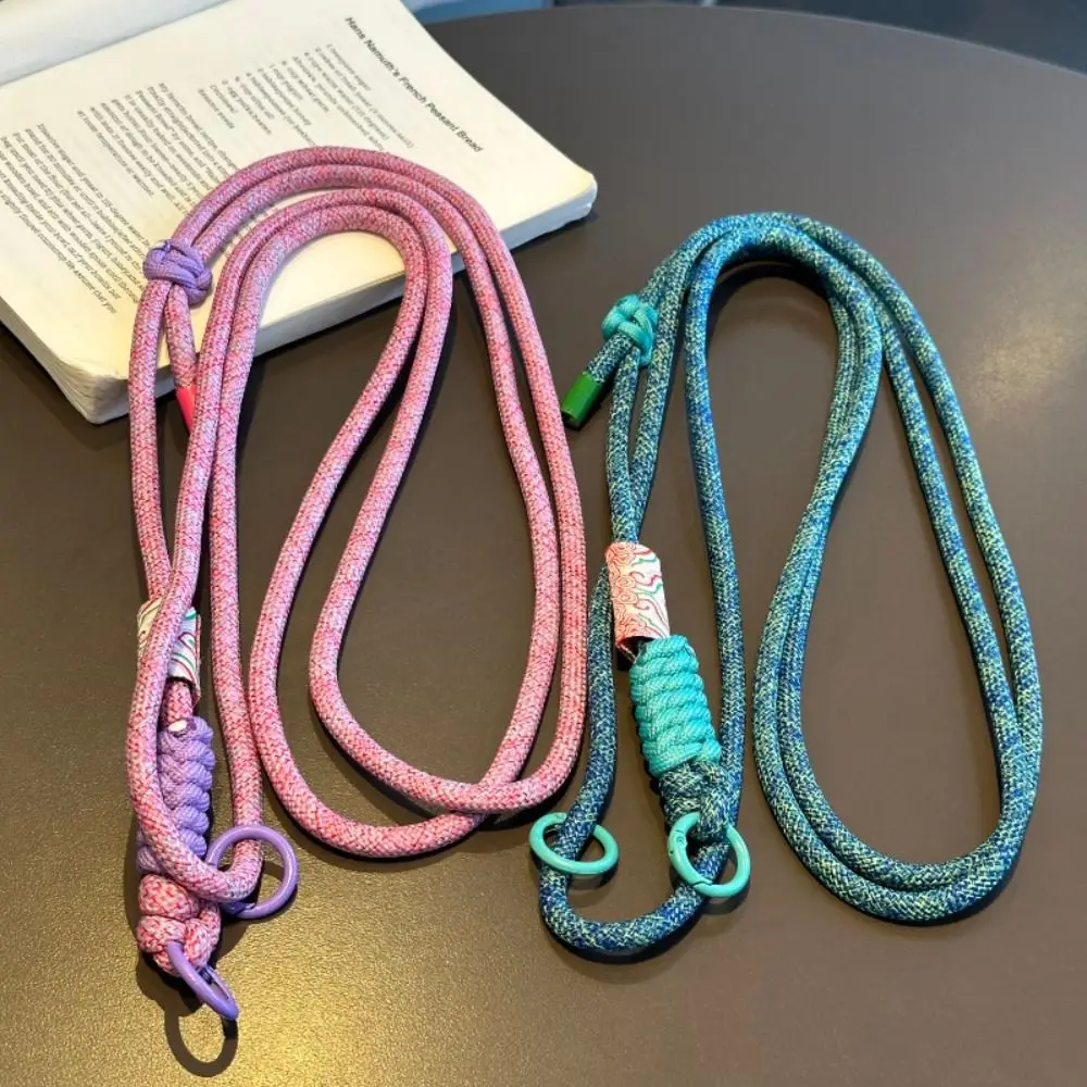 

Adjustable Mobile Phone Straps Neck Rope Dual-purpose Crossbody Lanyard Retro Style Long Phone Hanging Rope