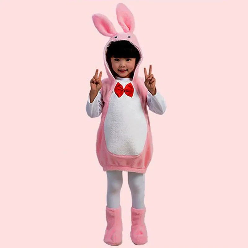 زي أرنب جديد للأطفال زي الهالوين زي حيوان زي رياض الأطفال حفلة تنكرية لمرحلة رأس السنة الجديدة