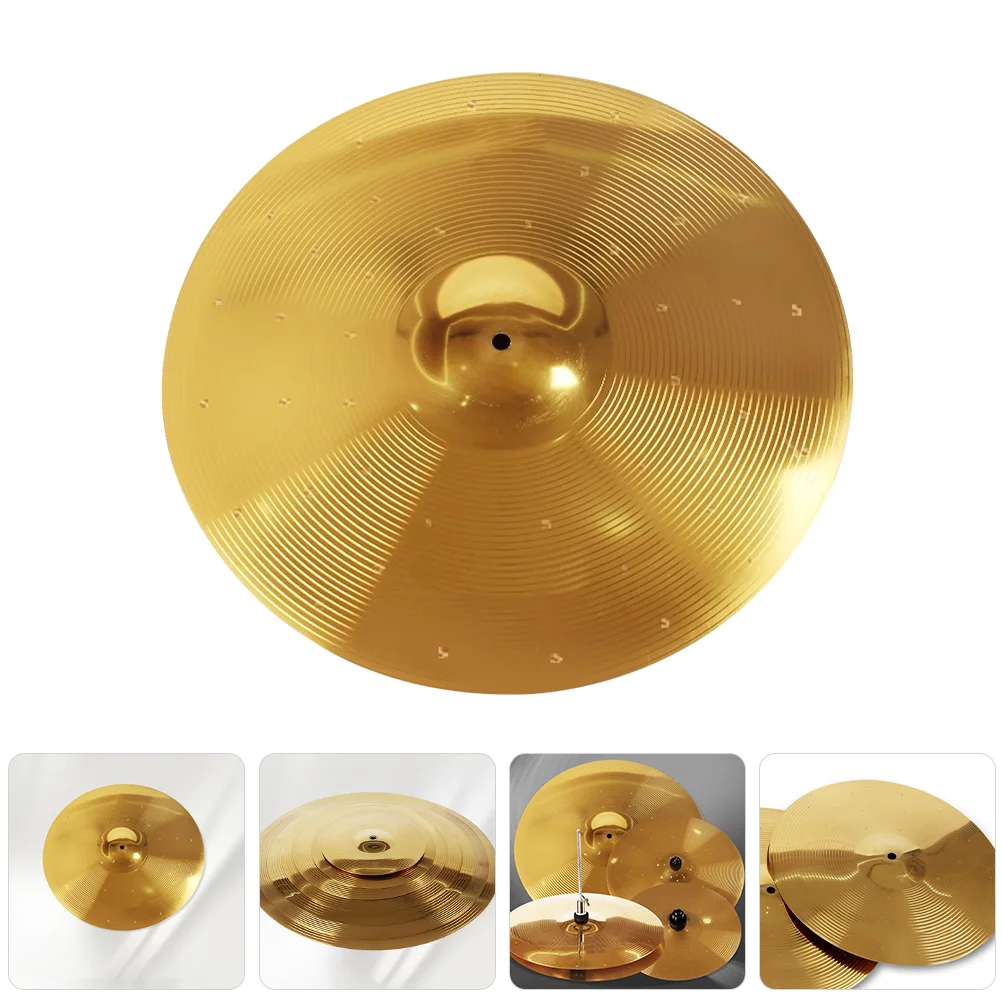 

Drum Cymbals Practice Metal for Drums Music Instrument Accessories Splash Jazz Brass Alloy Musical