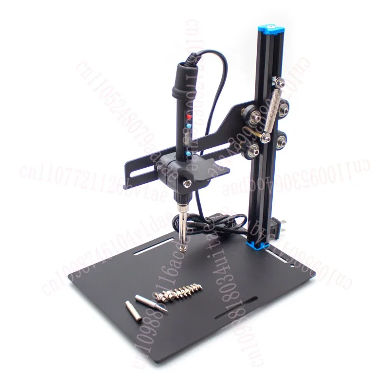 

Вертикальный нагревательный набор 220 В, ручной инструмент, прессовая машина, гаечная расплавленная гайка, встроенный паяльник 200-400 ℃