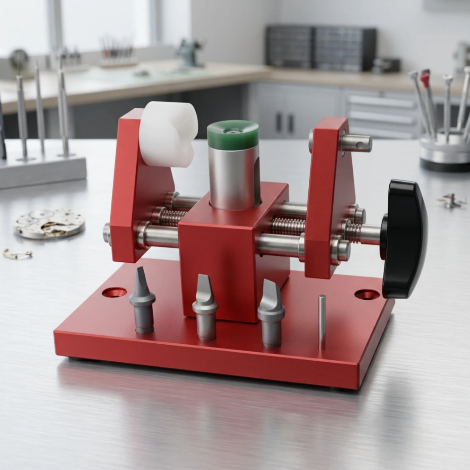 Workshop Tools Bench - Watch Case Back Opening Tool Bench-Style