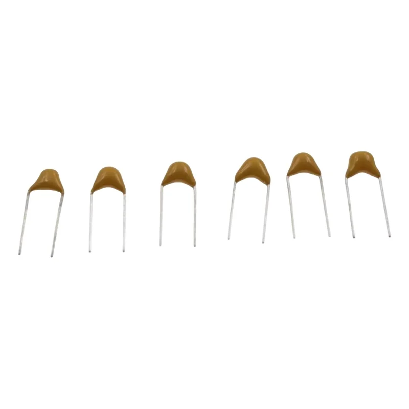 480PCS Single Stone Capacitor Set 10PF~10UF 50V Range 24 Types 20 Pieces Each for Electronics Repair And DIY Projects