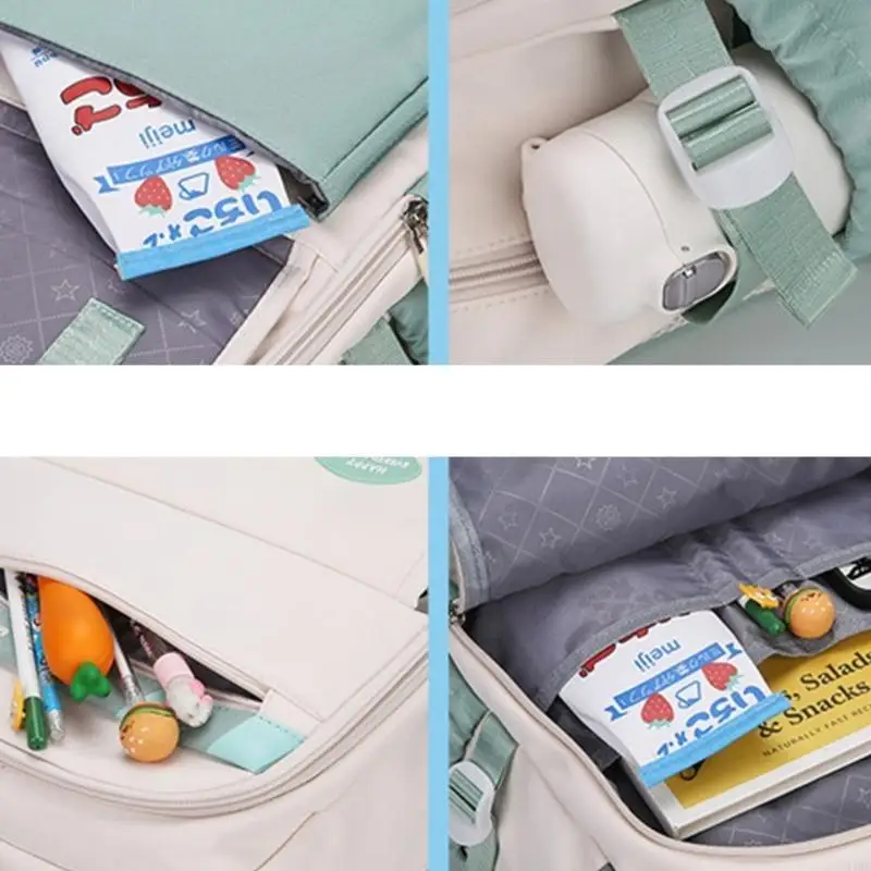 

340D Fashionable Backpack School Bag Travel Rucksack Book Bag for Student Anti-Stress