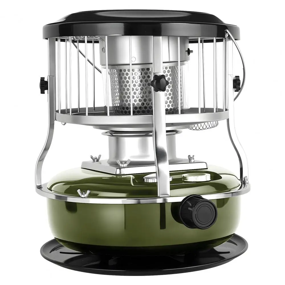 

Kerosene Heater, Non-Electric 9000 BTU Kerosene Stove, Portable Indoor Kerosene Radiant Heater for Camping, Hunting, Cooking (Bl