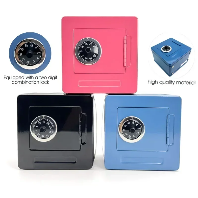 Password Money Box for Kids& Adults Portable Savings Box for Home Use Cross-Border New Design desktop decoration unisex gift