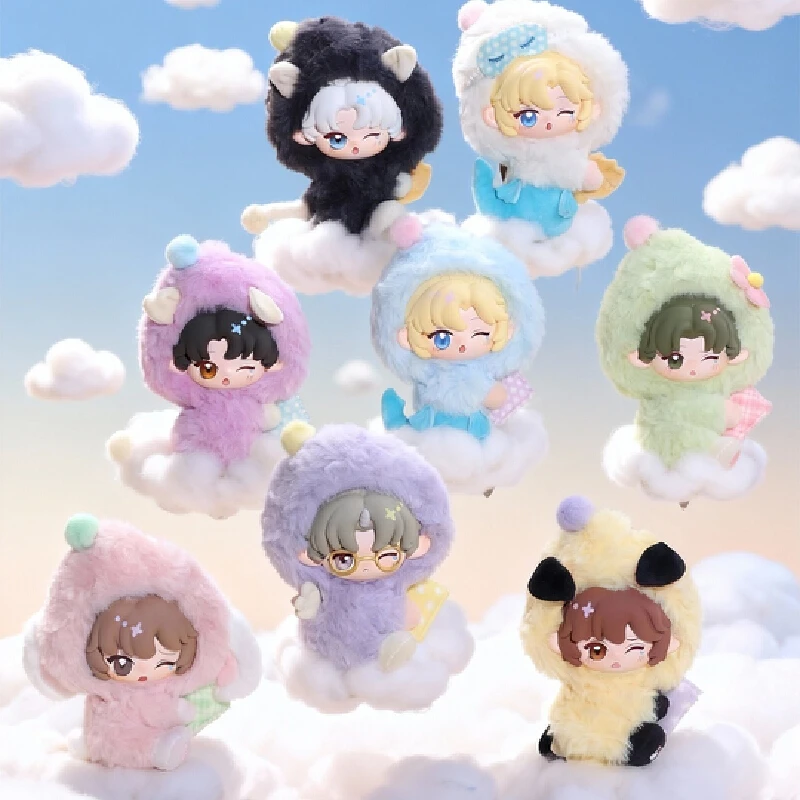 

New The Falling Mermaid Sweet Dream Plush Vinyl Doll Blind Box Toys Anime Figures Xiaoxun Baichunian Luyan Sprprised Box Gift