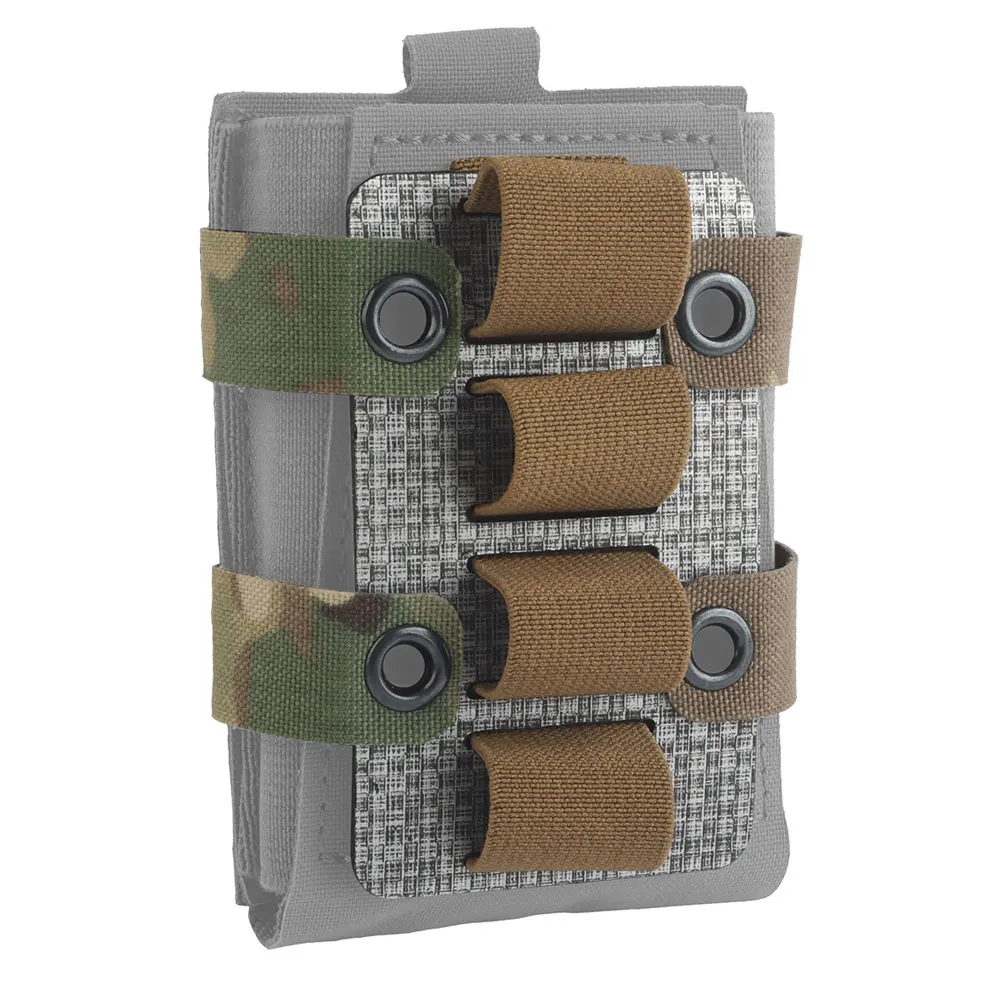 Tactical 4 Rounds ST Shell Sleeve Shotgun Shell Storage Holder 5.56 Magazine Pouch Case Expansion Airsoft Hunting Gear