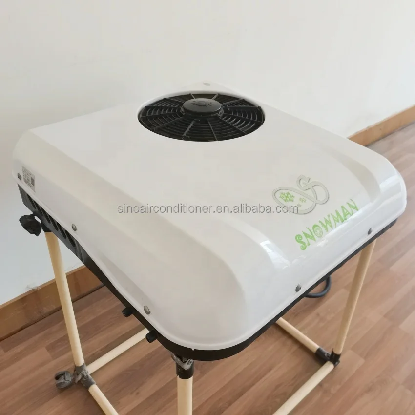 سيارة المقصورة 12 فولت 24 فولت على السطح نظام تكييف التيار المتردد الكهربائية برودة شاحنة وقوف السيارات مكيف الهواء #3