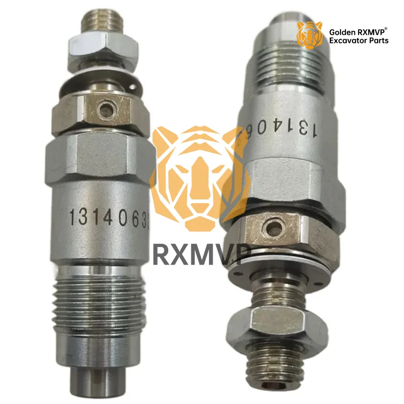 Excavator Parts For 3pcs Fuel Injectors Nozzles Sba131406330 131406330 For Shibaura S723 Perkins 103.10 Engine Replace