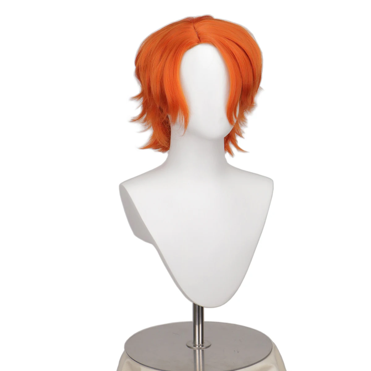 Peruka do cosplayu Nicka Wilde'a z anime, pomarańczowa peruka cosplay, odporna na ciepło peruka syntetyczna, na Halloween, karnawał, imprezę.