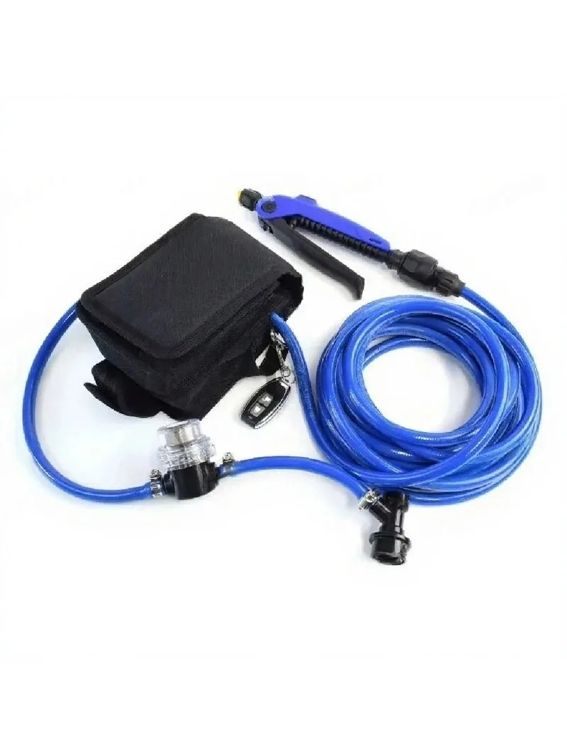 Car Wrap Cleaning Kit with 19FT Expandable Water Hose and Nozzle Sprayer for Auto Detailing