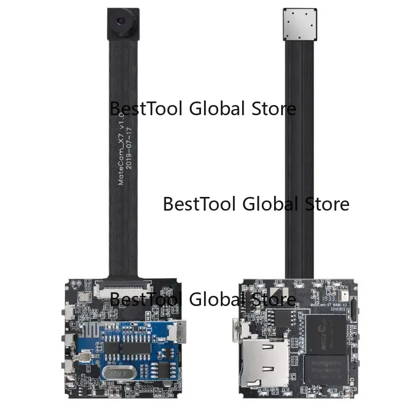 High Resolution 13MP 4K Mini WiFi Camera P2P Real Time View HD CMOS Lens DIY Recorder Mate00ecam