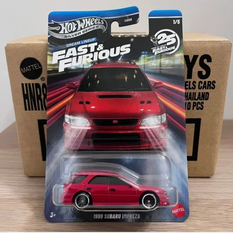 

Hot Sale Hot Wheels HNR88 Fast & Furious N Case Serise Diecast Vehicle Subaru Camaro Alloy Collectible Surprise Cars Gifts Toys