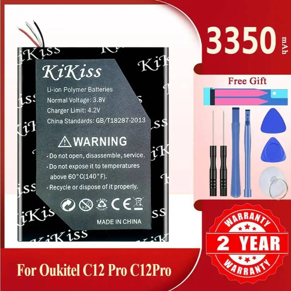 

3350Mah Kikiss Battery C12 Pro For OUKITEL