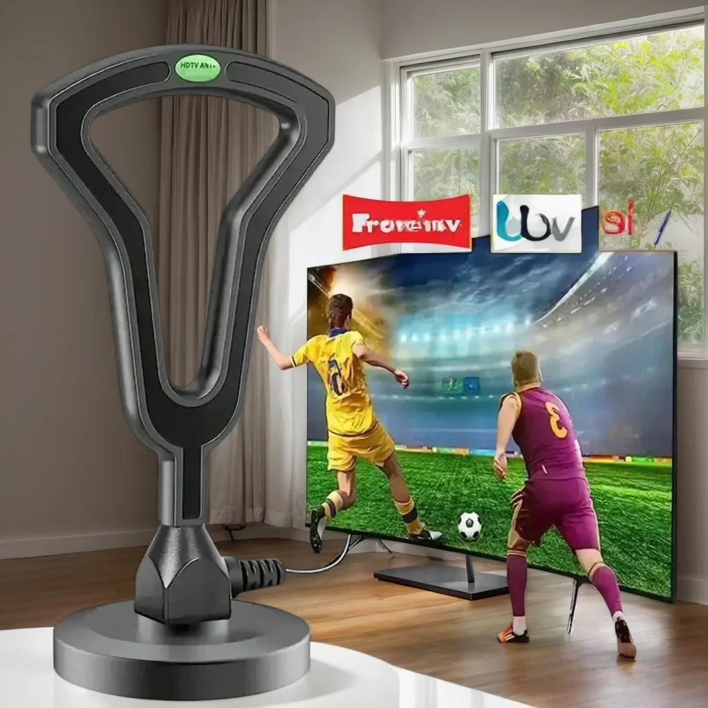 

2024 Digital HD TV Antenna - Strong Magnetic Base Indoor Outdoor TV Reception Newest Model