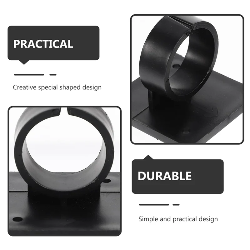 A99I-8Pcs Desk Microphone Hook Microphone Holder Microphone Bracket Clip Mic Shelf Universal Microphone Clip Holder