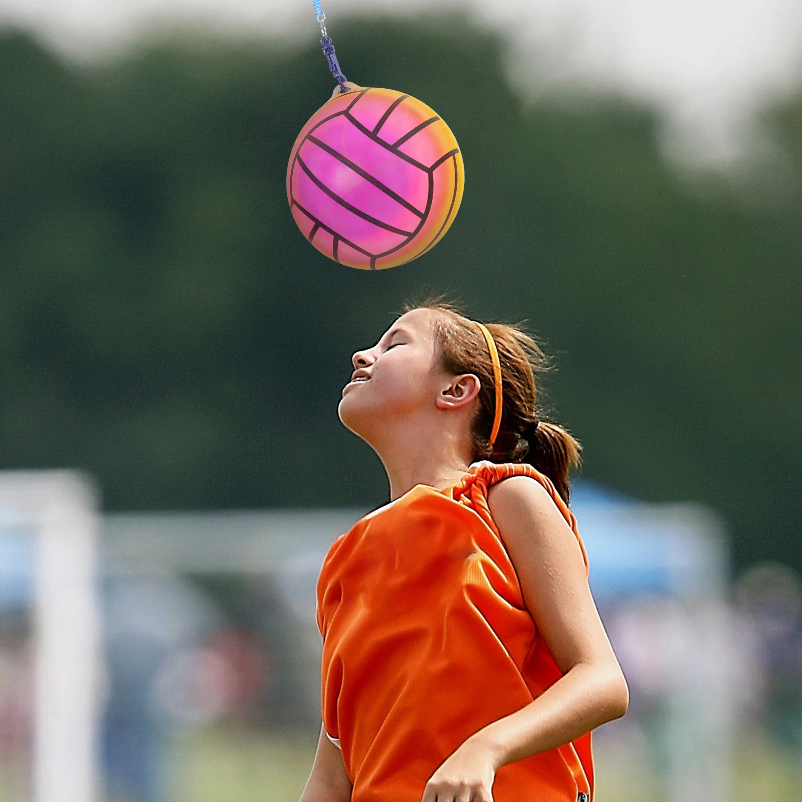 

2 Pcs Inflatable Volleyball Kids Bouncy Toys Outdoor Games Patting for Home Football