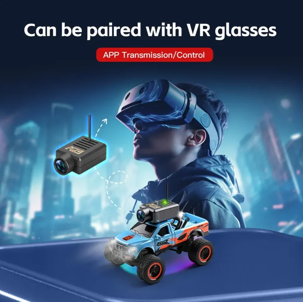 WLtoys 1/64 Mini RC Car for Kids 6407 And K6 Track with 720P FPV Camera Display Wifi APP Control 2.4G Remote Racing Vehicle Toy