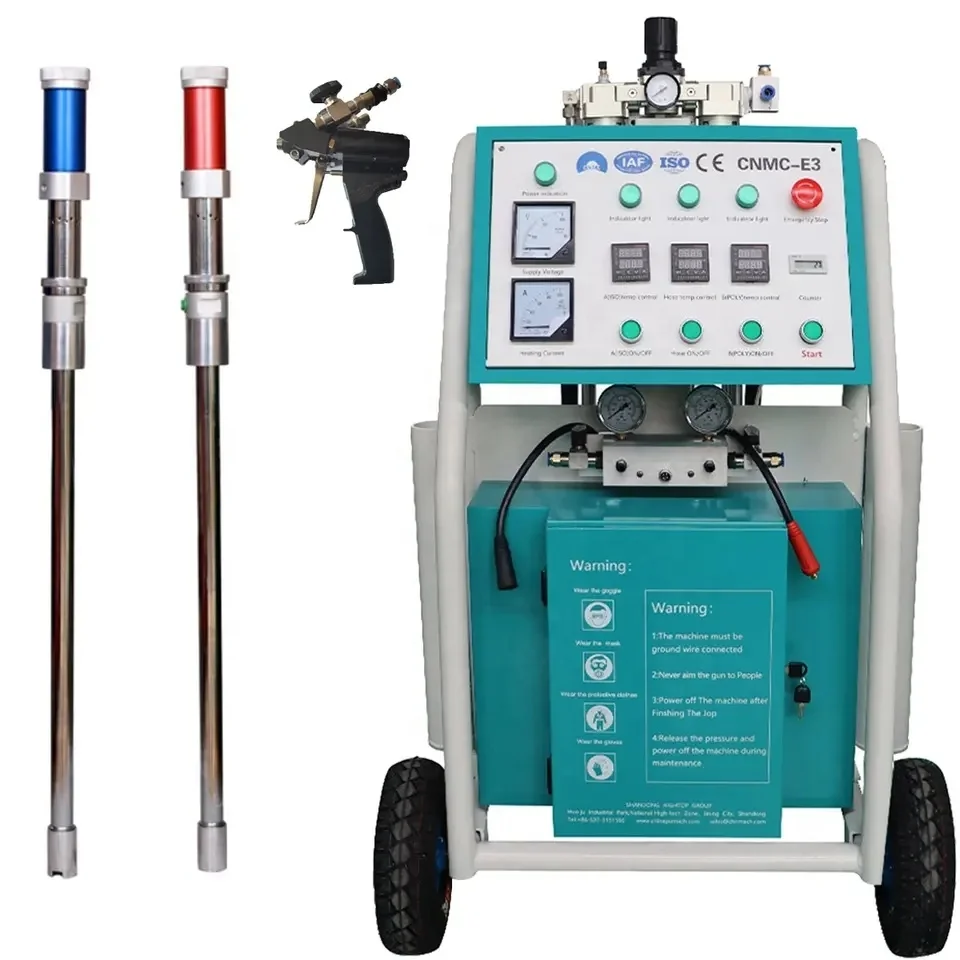 FREE SHIPPING!!!PU Polyurethane Spray Foam Machine CNMC-E3 Pro Pneumatic Polyurethane Spray Foam Machine CNMC-E3