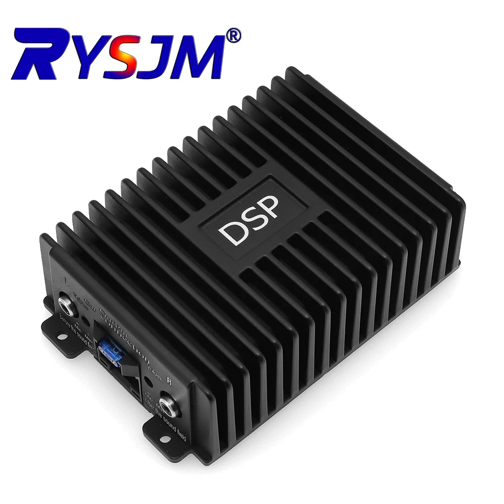 New Car Radio Amplifier for Android Radio DSP Non Destructive Modification Speaker Enhance Sound Car Audio Processor 4 Channel