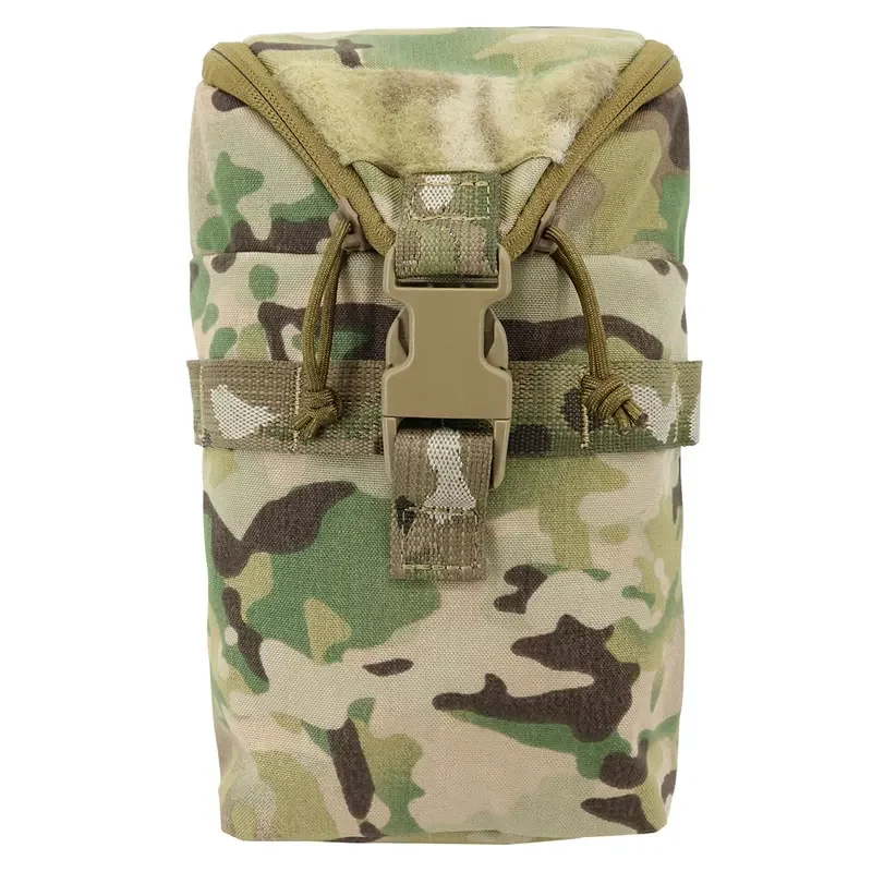 Tactical Molle Pouch Multicam Airsoft Zipper Bag Sundries Recycling Bag Hunting Expansion Package Accessories